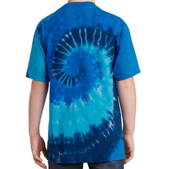 Youth Tie-Dye Tee - Ocean Rainbow
