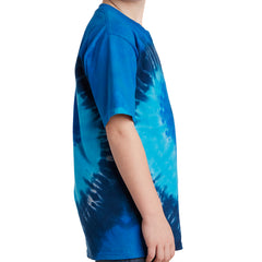 Youth Tie-Dye Tee - Ocean Rainbow