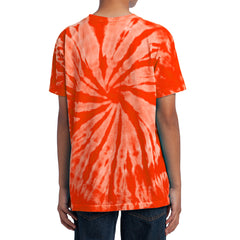 Youth Tie-Dye Tee - Orange