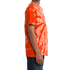 Youth Tie-Dye Tee - Orange