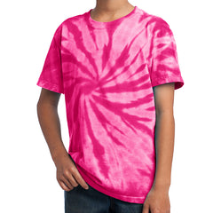 Youth Tie-Dye Tee - Pink