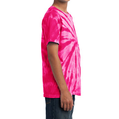 Youth Tie-Dye Tee - Pink