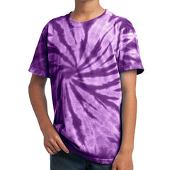 Youth Tie-Dye Tee - Purple
