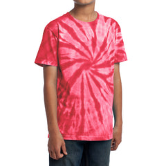 Youth Tie-Dye Tee - Red