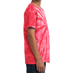Youth Tie-Dye Tee - Red