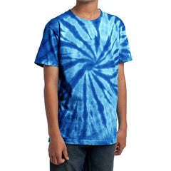 Youth Tie-Dye Tee - Royal