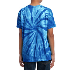 Youth Tie-Dye Tee - Royal