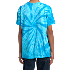Youth Tie-Dye Tee - Turquoise