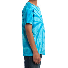 Youth Tie-Dye Tee - Turquoise