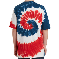 Youth Tie-Dye Tee - USA Rainbow