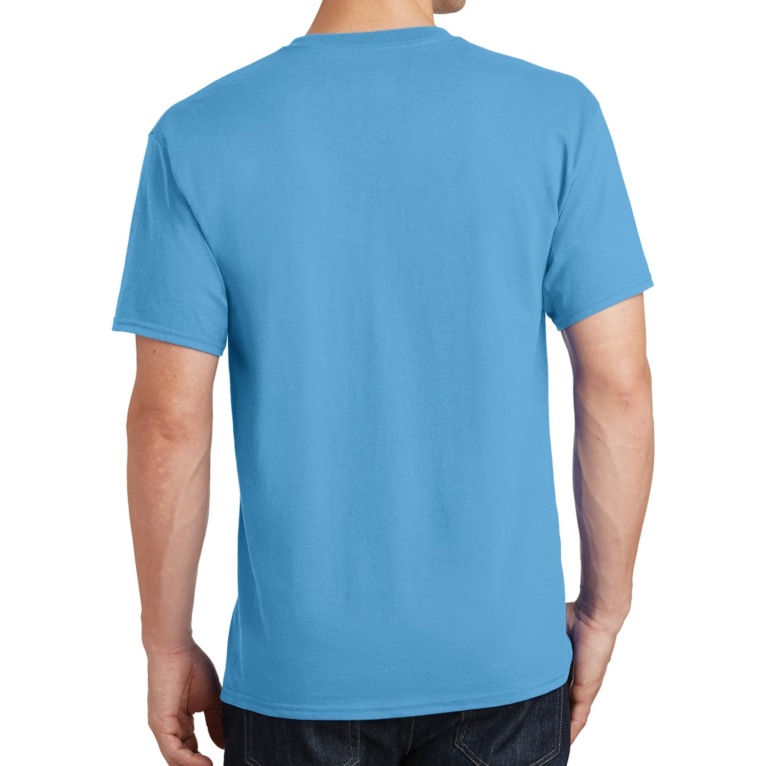 Core Cotton Tee - Aquatic Blue