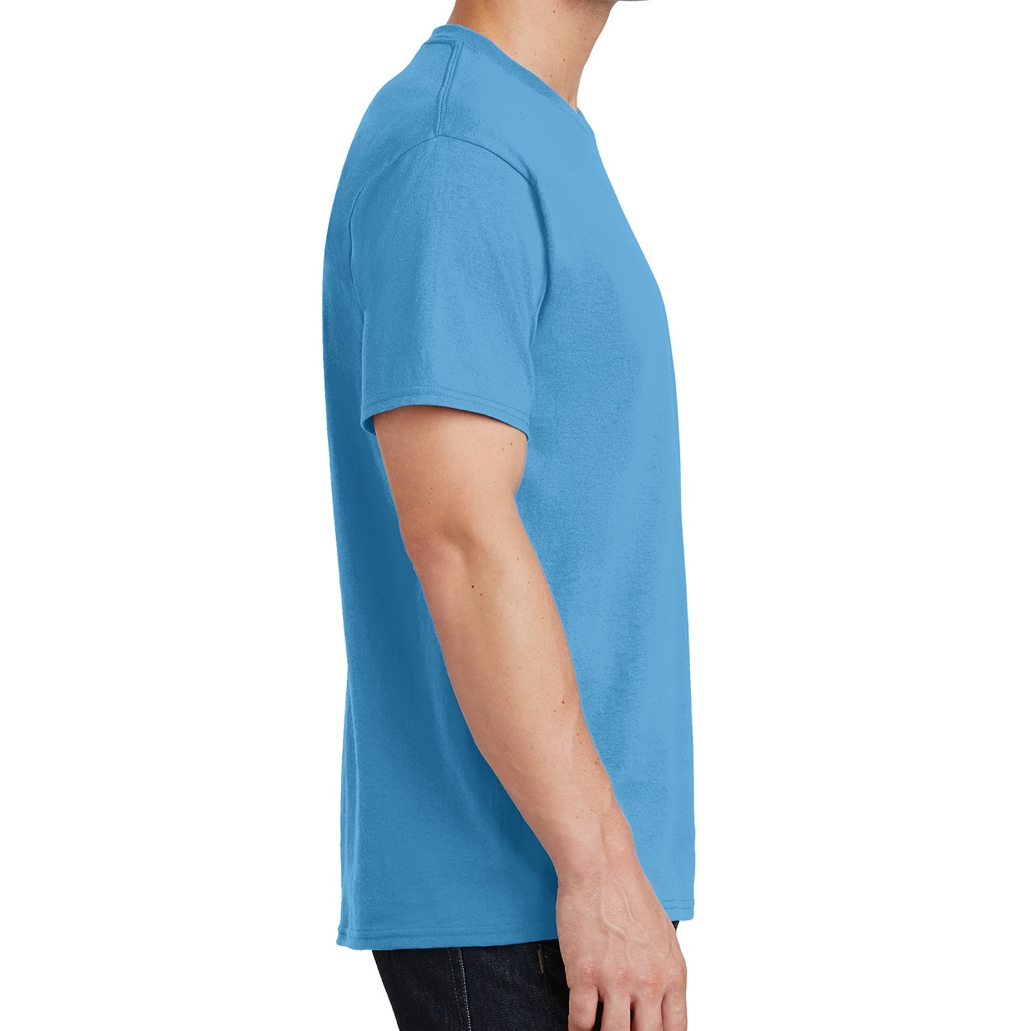 Core Cotton Tee - Aquatic Blue