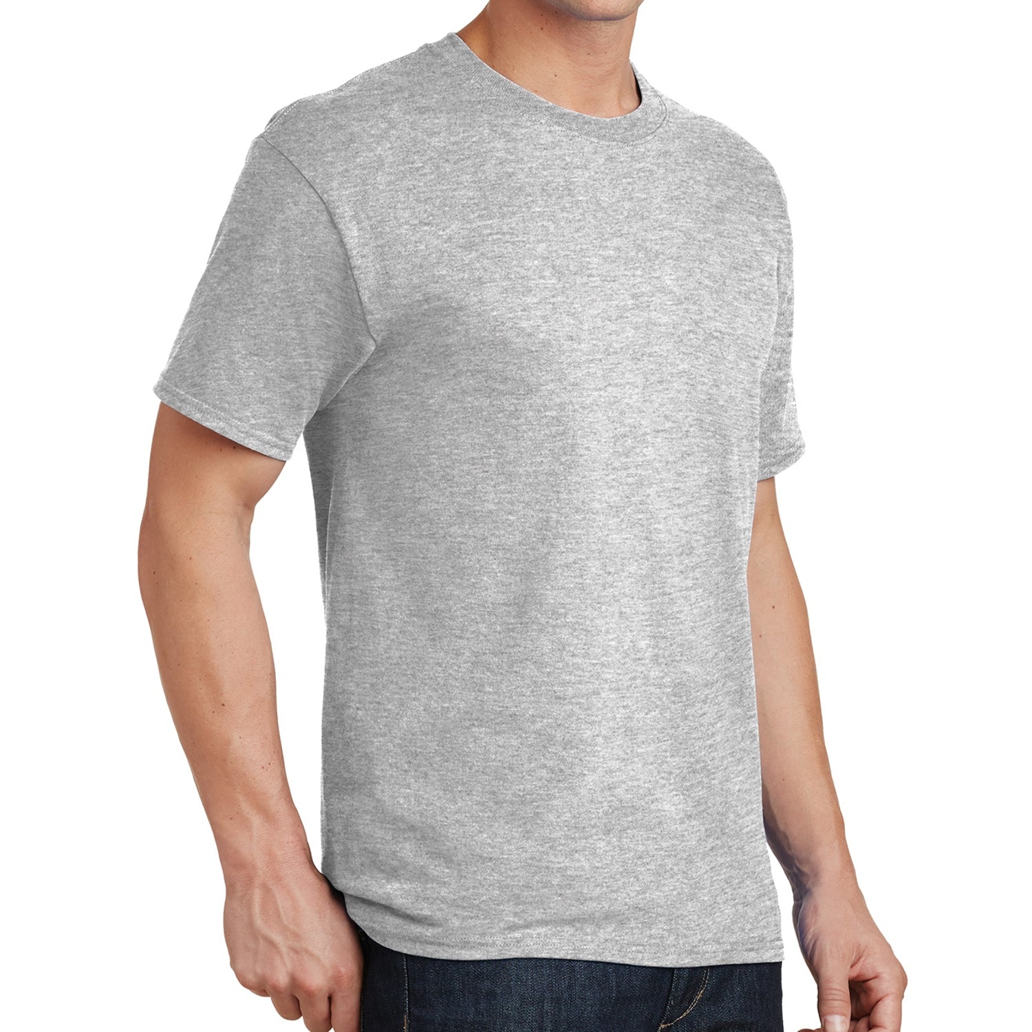 Core Cotton Tee - Ash