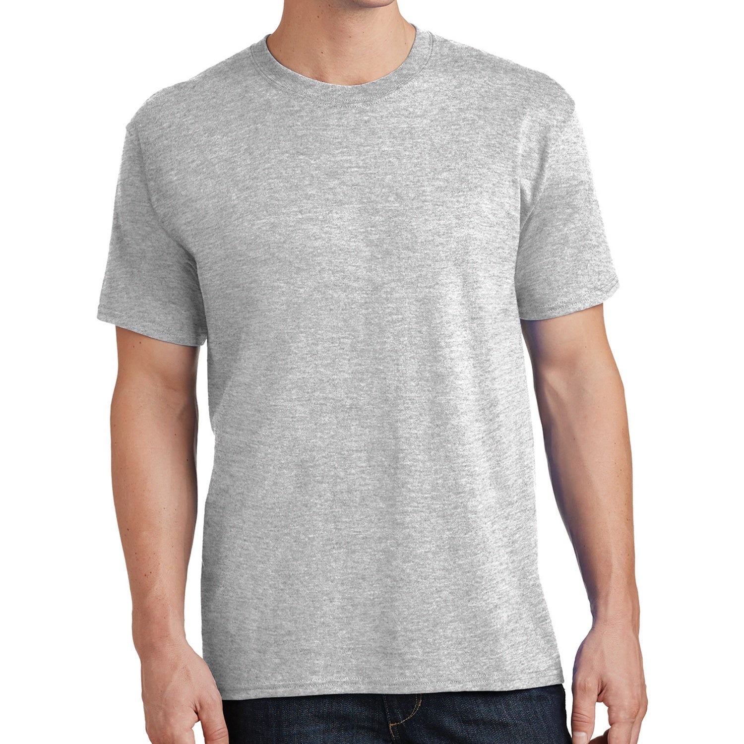 Core Cotton Tee - Ash