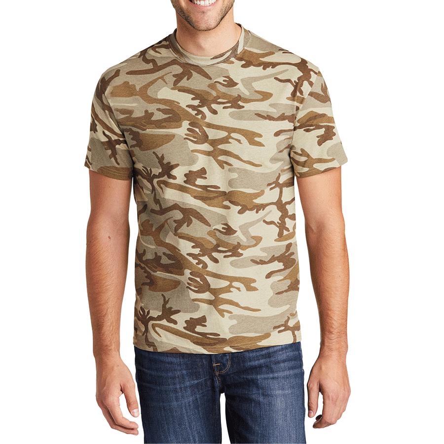 Men's Core Cotton Camo Tee