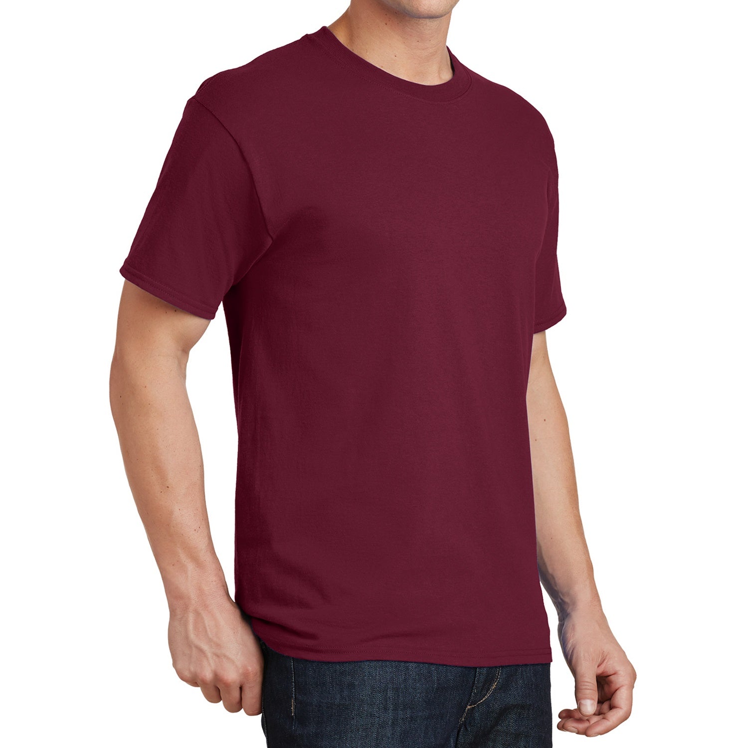Core Cotton Tee - Cardinal