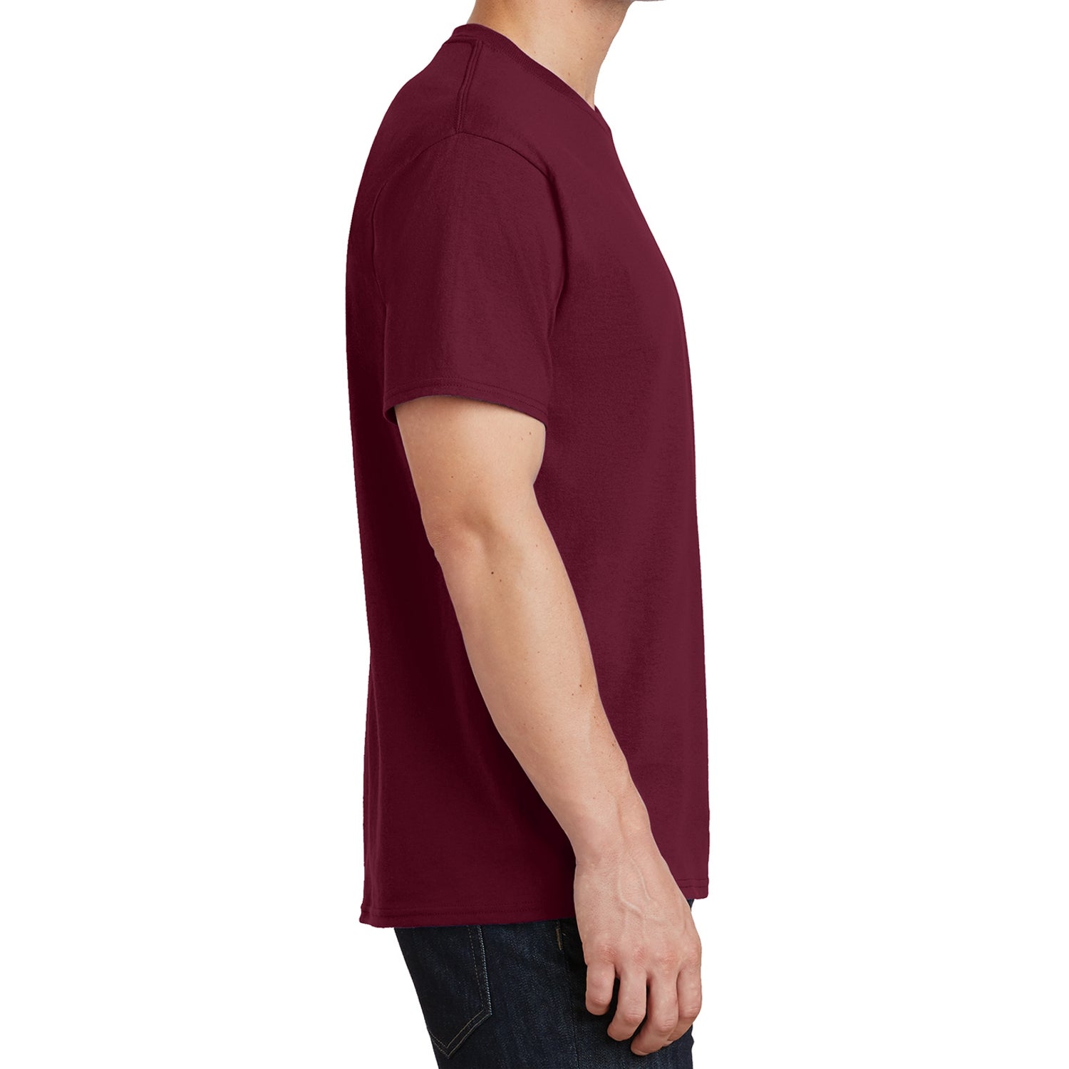 Core Cotton Tee - Cardinal