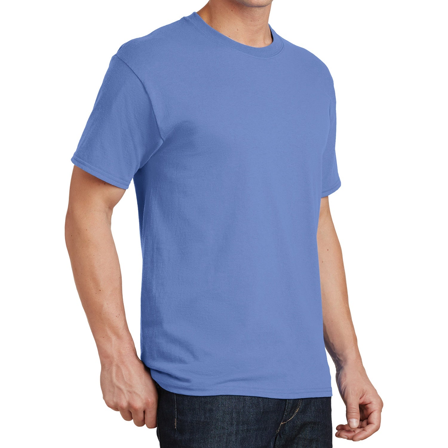 Core Cotton Tee - Carolina Blue