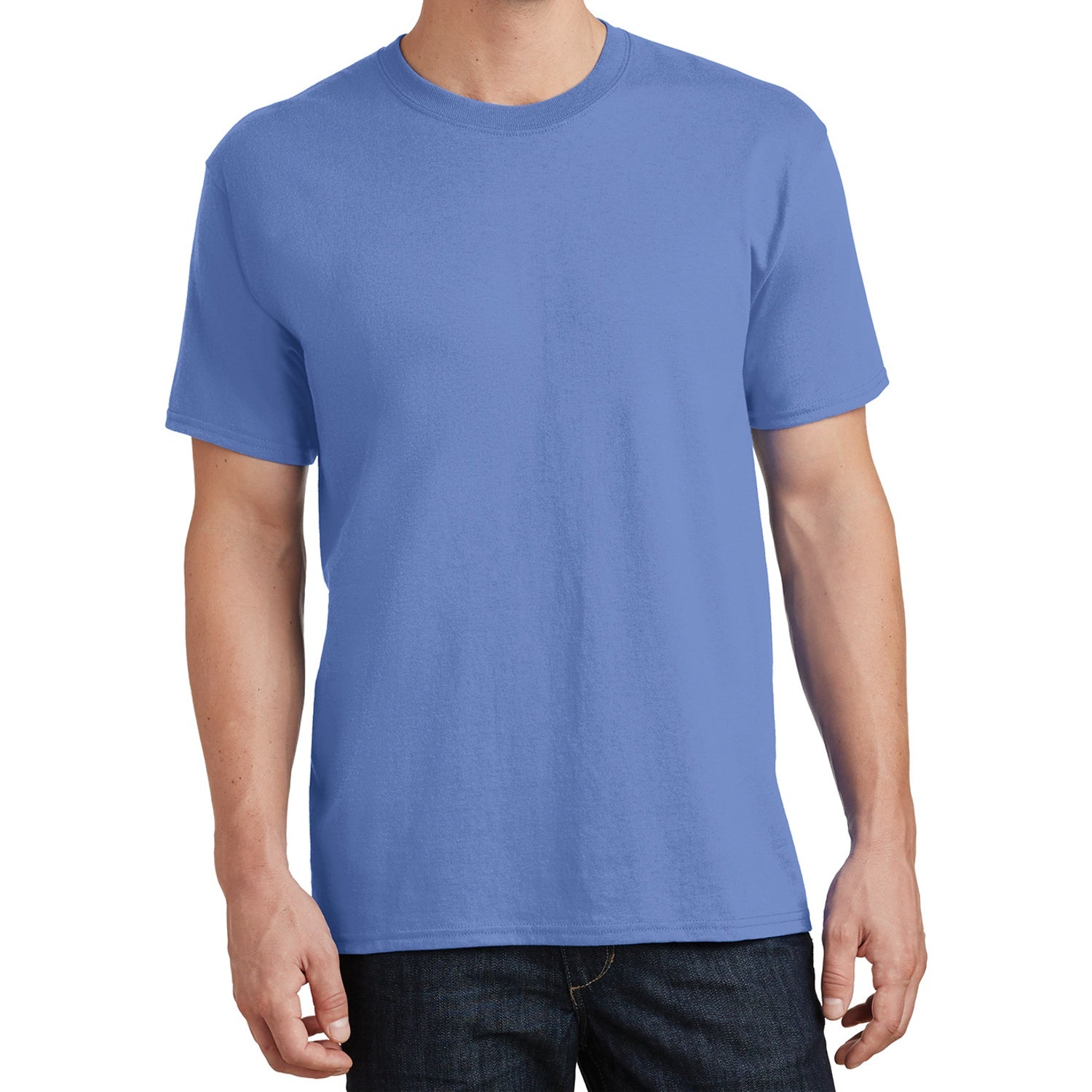 Core Cotton Tee - Carolina Blue