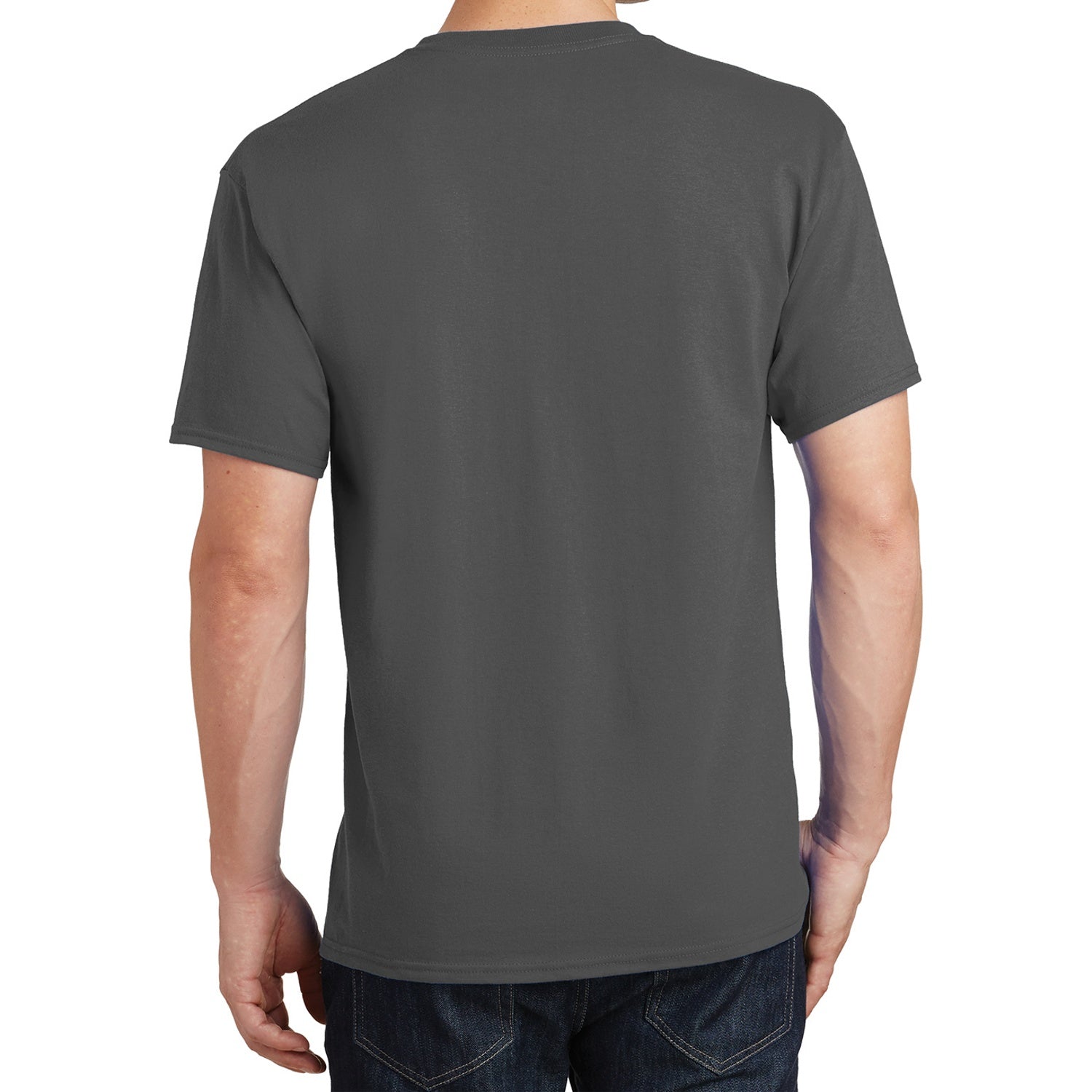 Core Cotton Tee - Charcoal