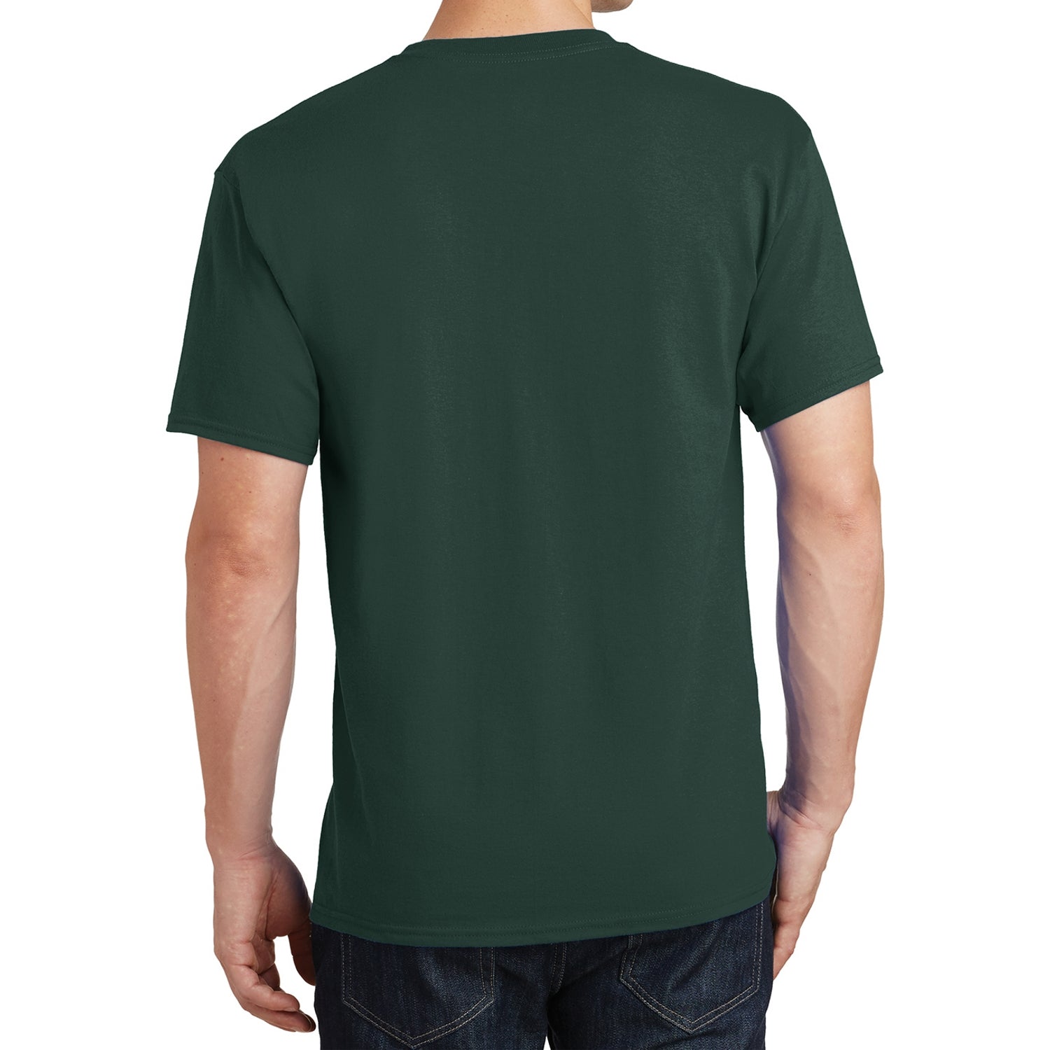 Core Cotton Tee - Dark Green