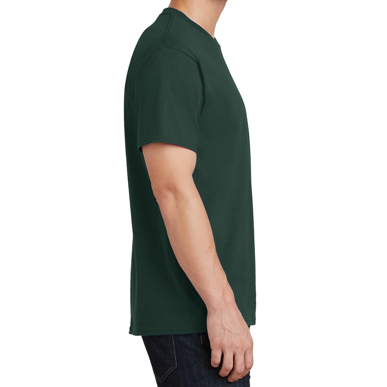 Core Cotton Tee - Dark Green