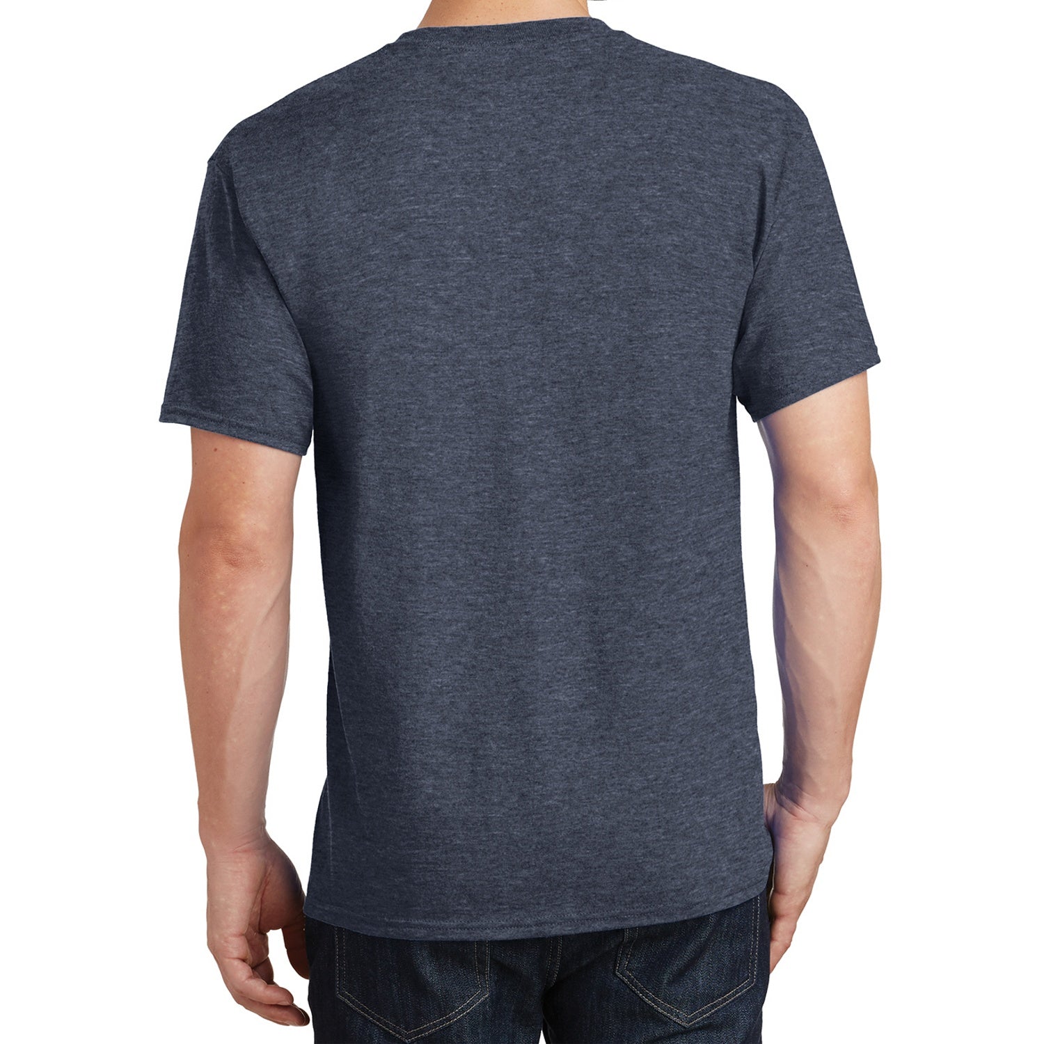 Core Cotton Tee - Heather Navy