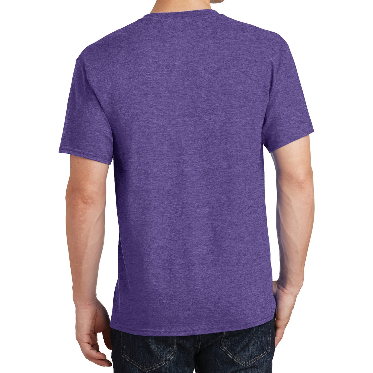 Core Cotton Tee - Heather Purple