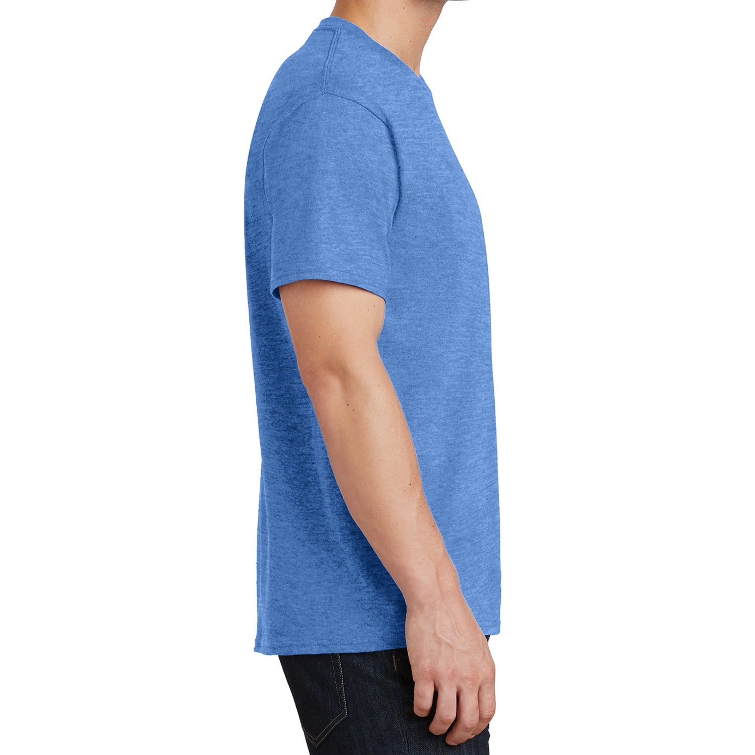 Core Cotton Tee - Heather Royal