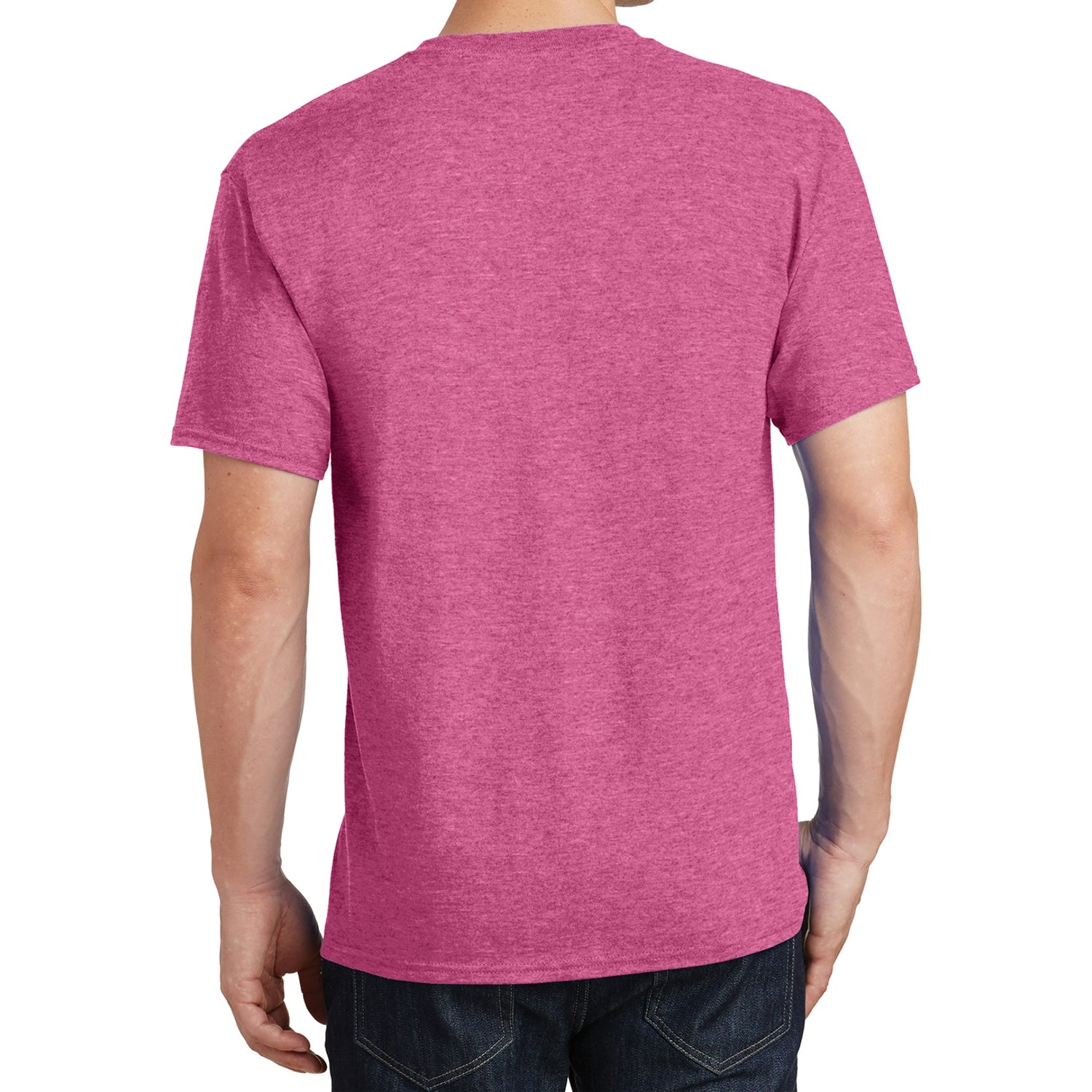 Core Cotton Tee - Heather Sangria