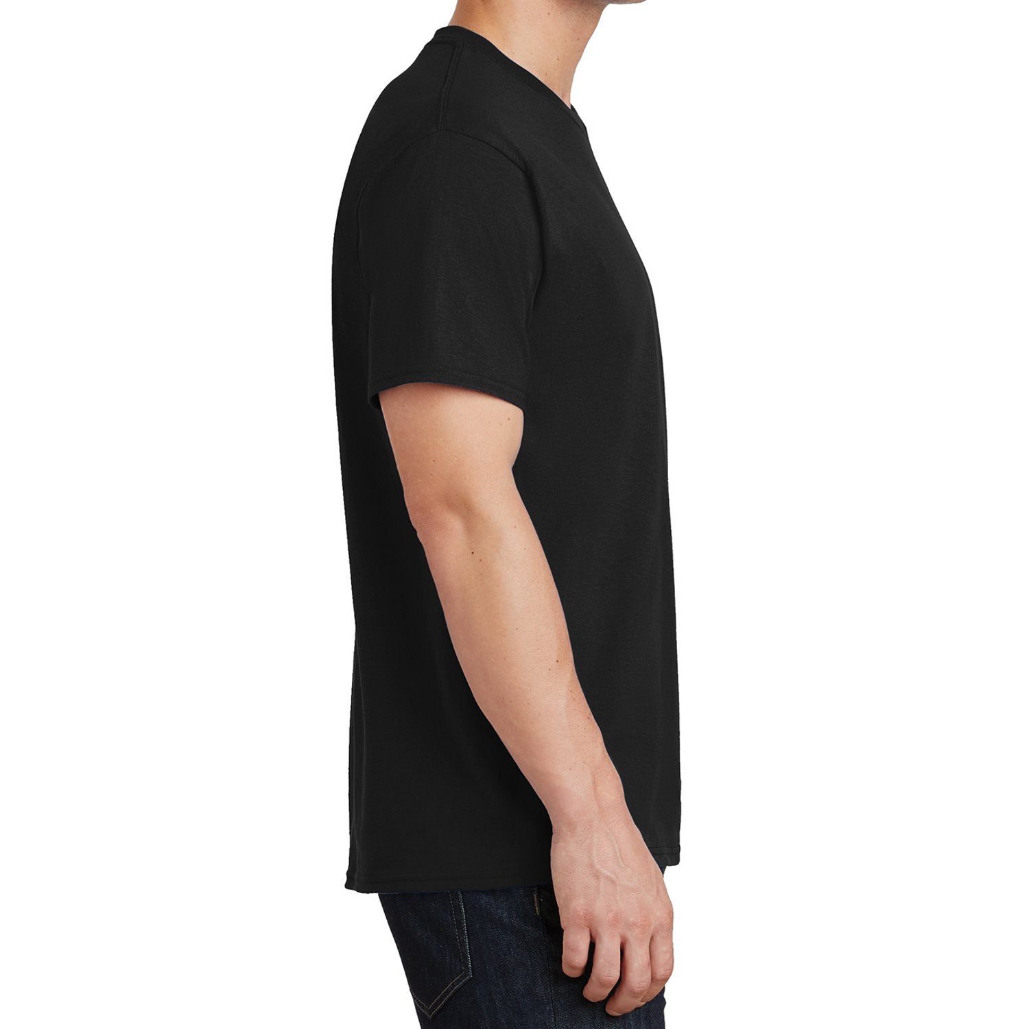 Core Cotton Tee - Jet Black