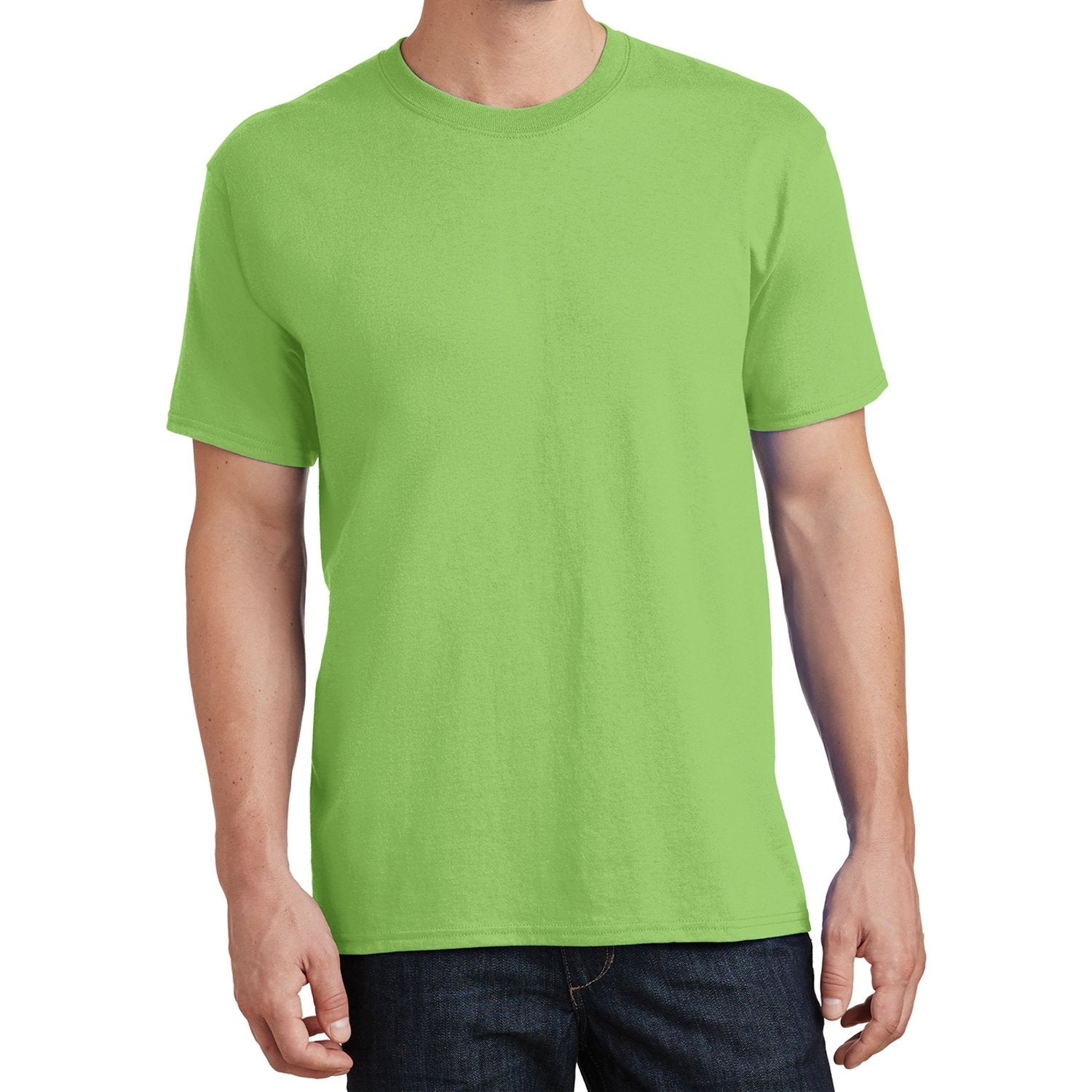 Core Cotton Tee - Lime