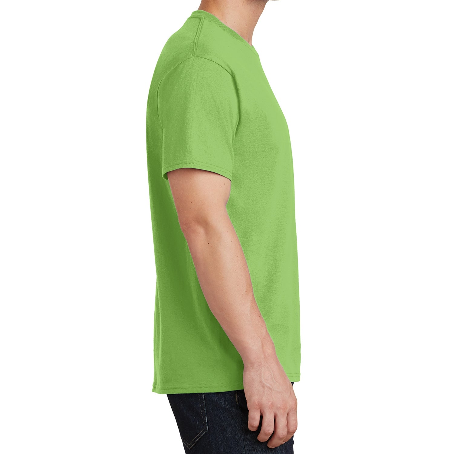 Core Cotton Tee - Lime