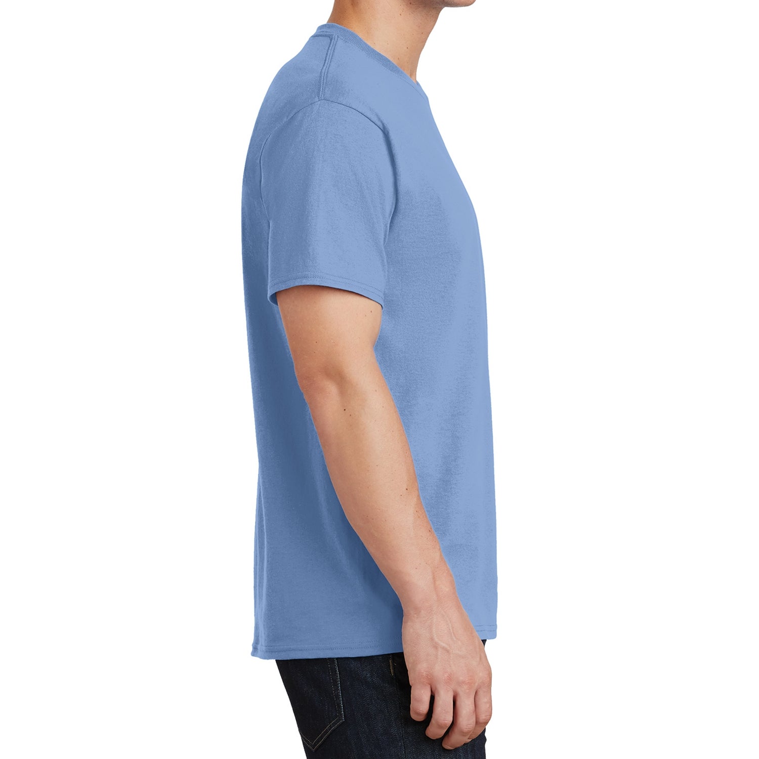 Core Cotton Tee - Light Blue