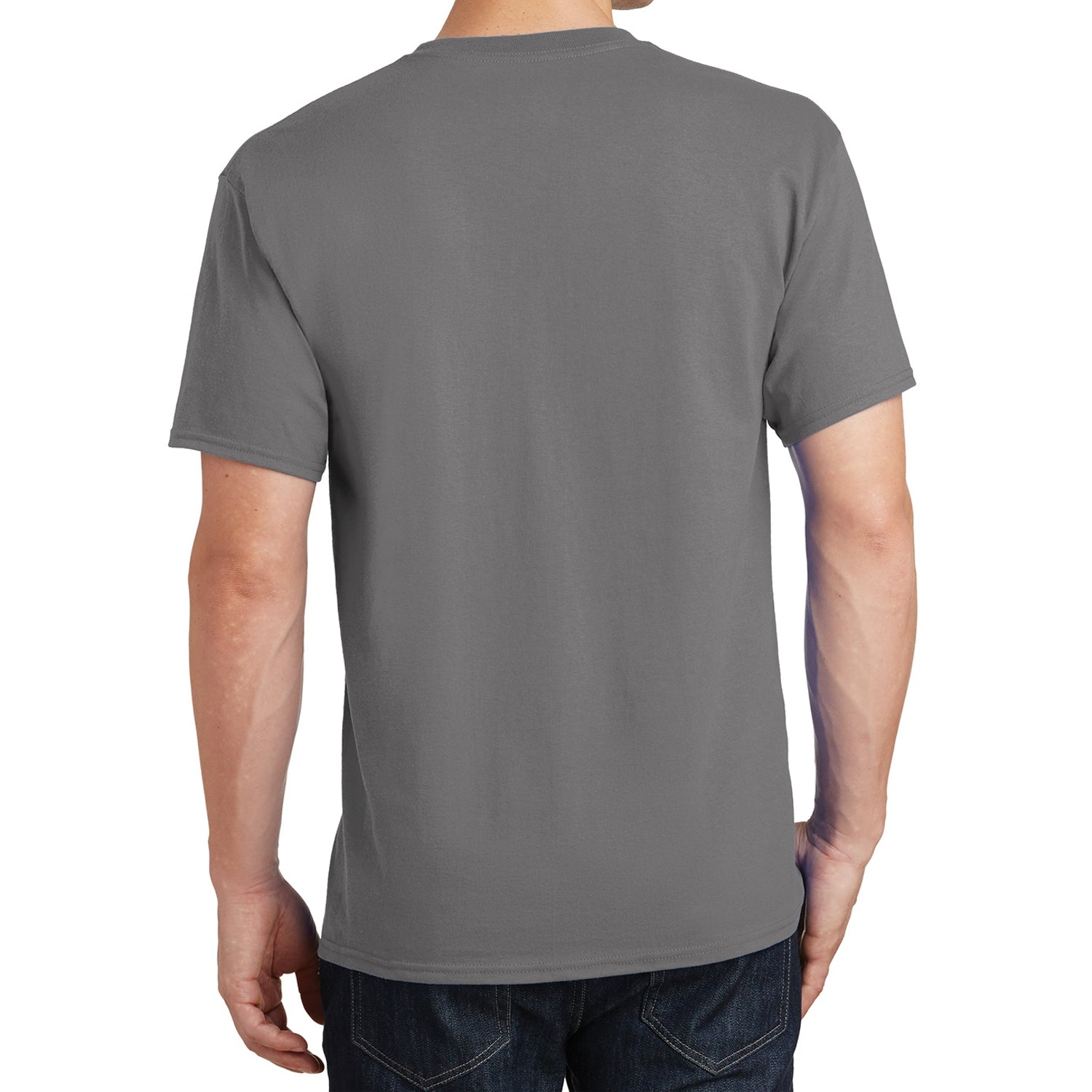Core Cotton Tee - Medium Grey