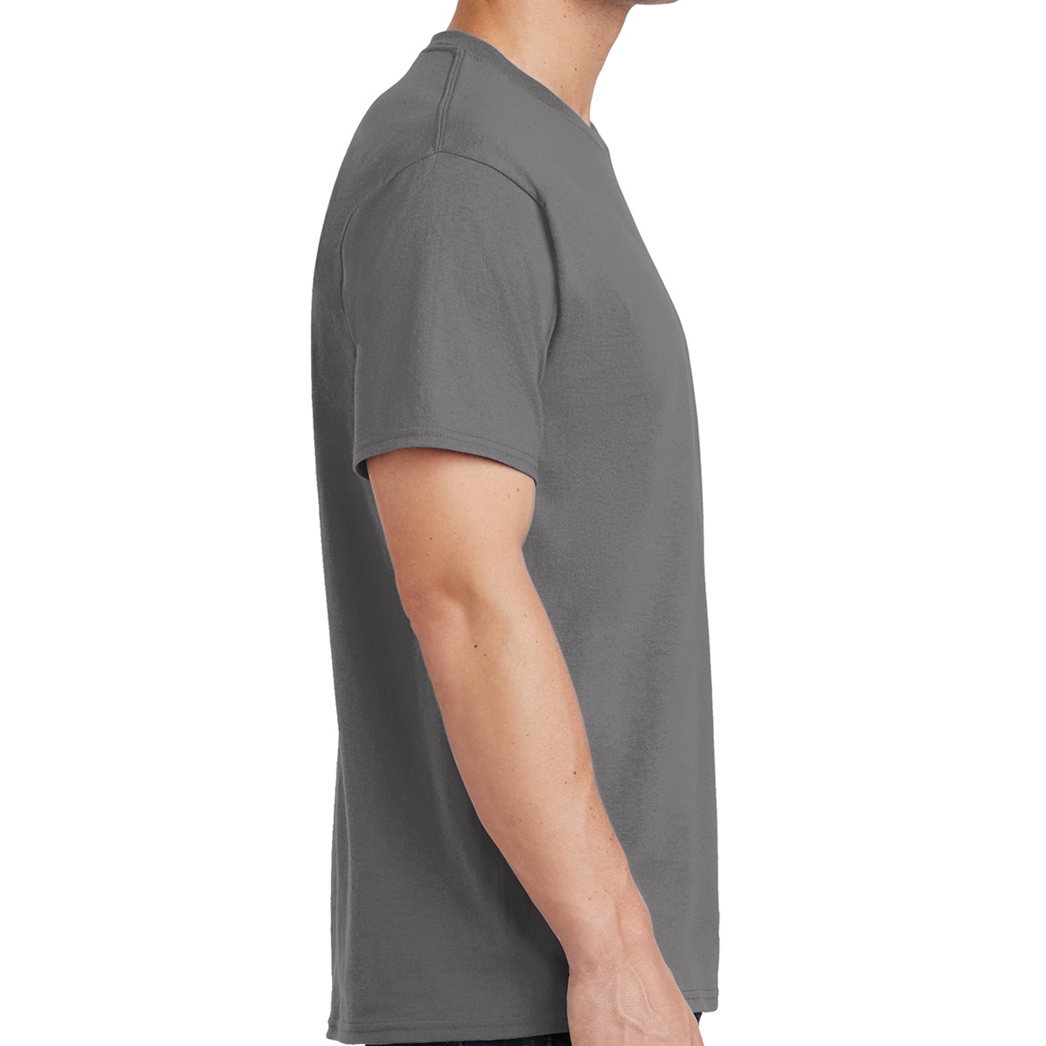 Core Cotton Tee - Medium Grey