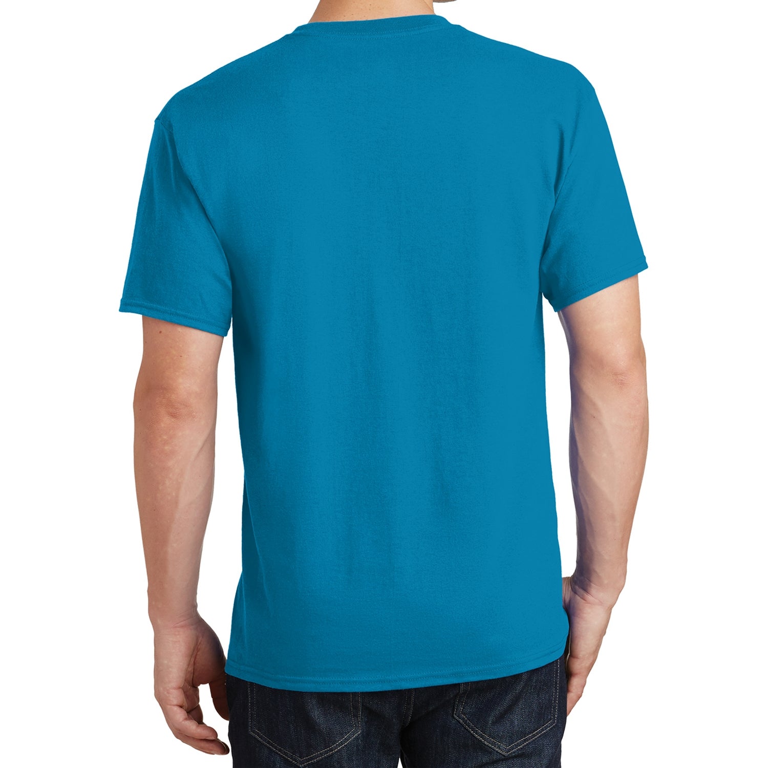 Core Cotton Tee - Neon Blue