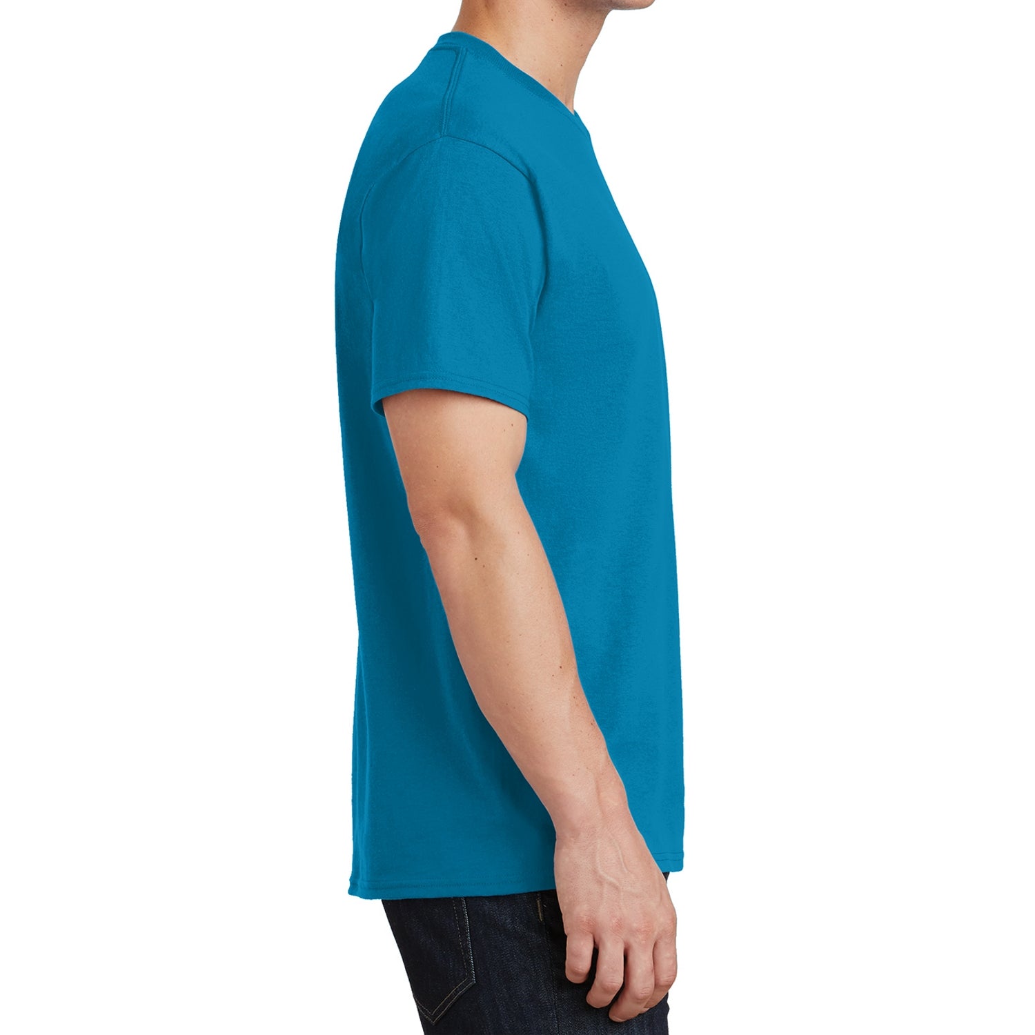 Core Cotton Tee - Neon Blue