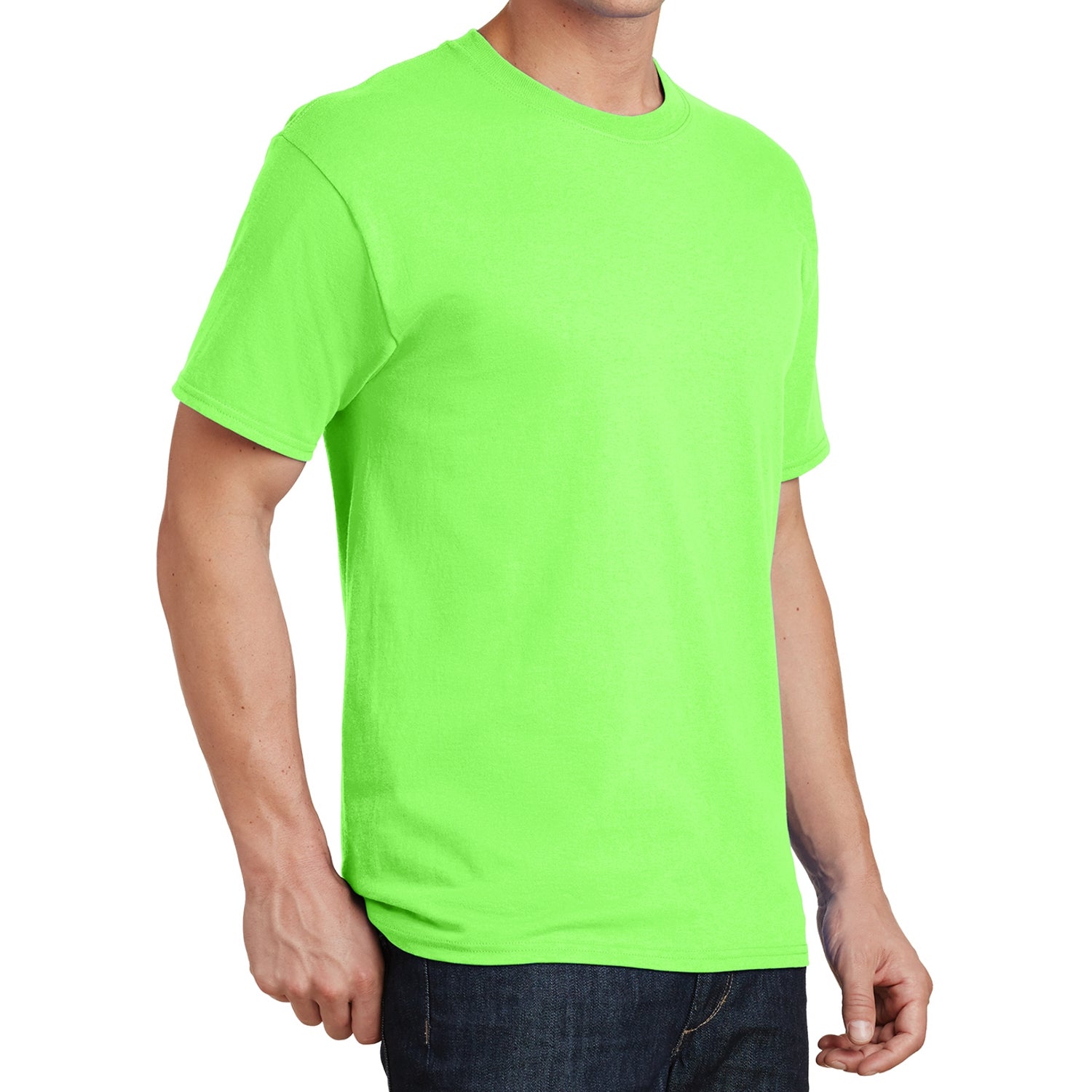 Core Cotton Tee - Neon Green
