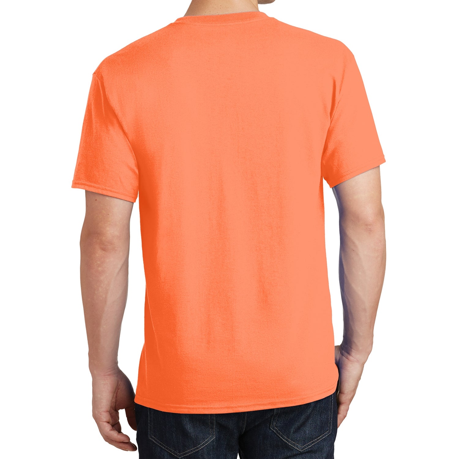 Core Cotton Tee - Neon Orange