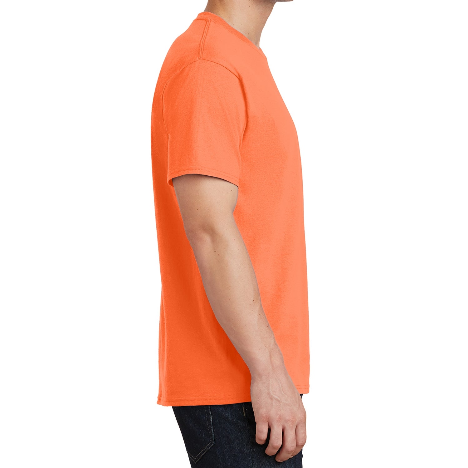 Core Cotton Tee - Neon Orange