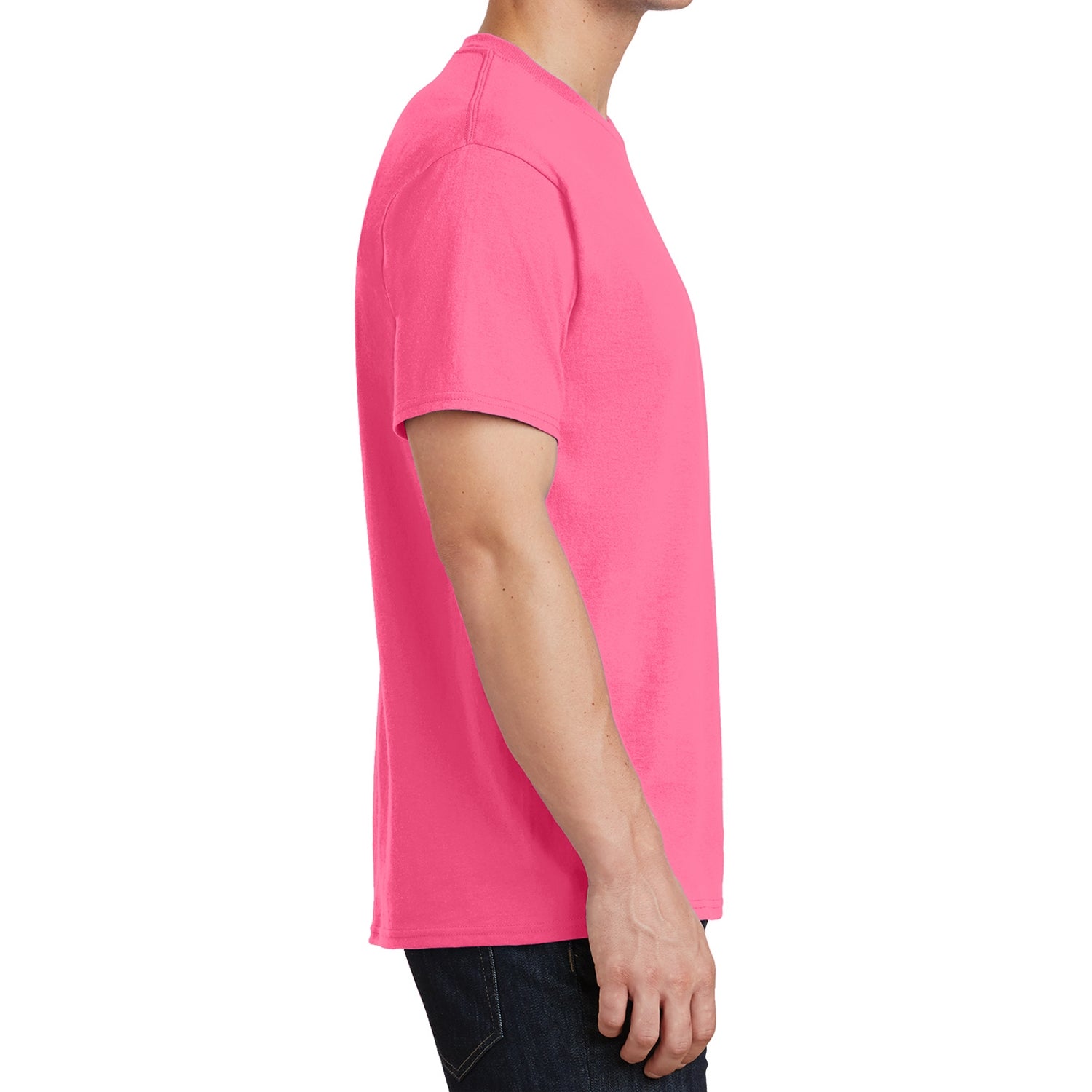 Core Cotton Tee - Neon Pink