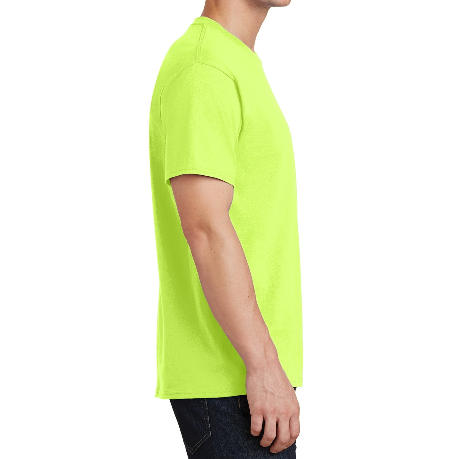 Core Cotton Tee - Neon Yellow