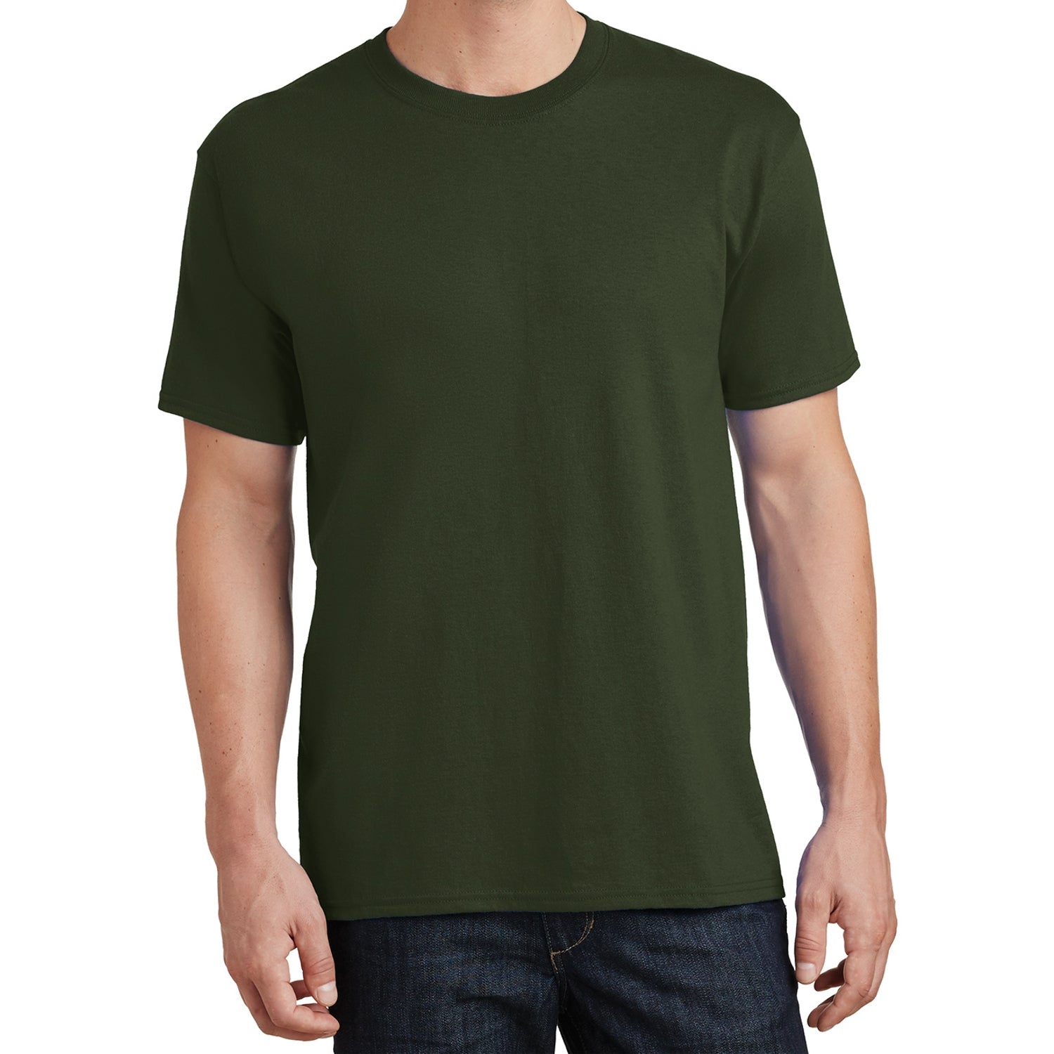 Core Cotton Tee - Olive