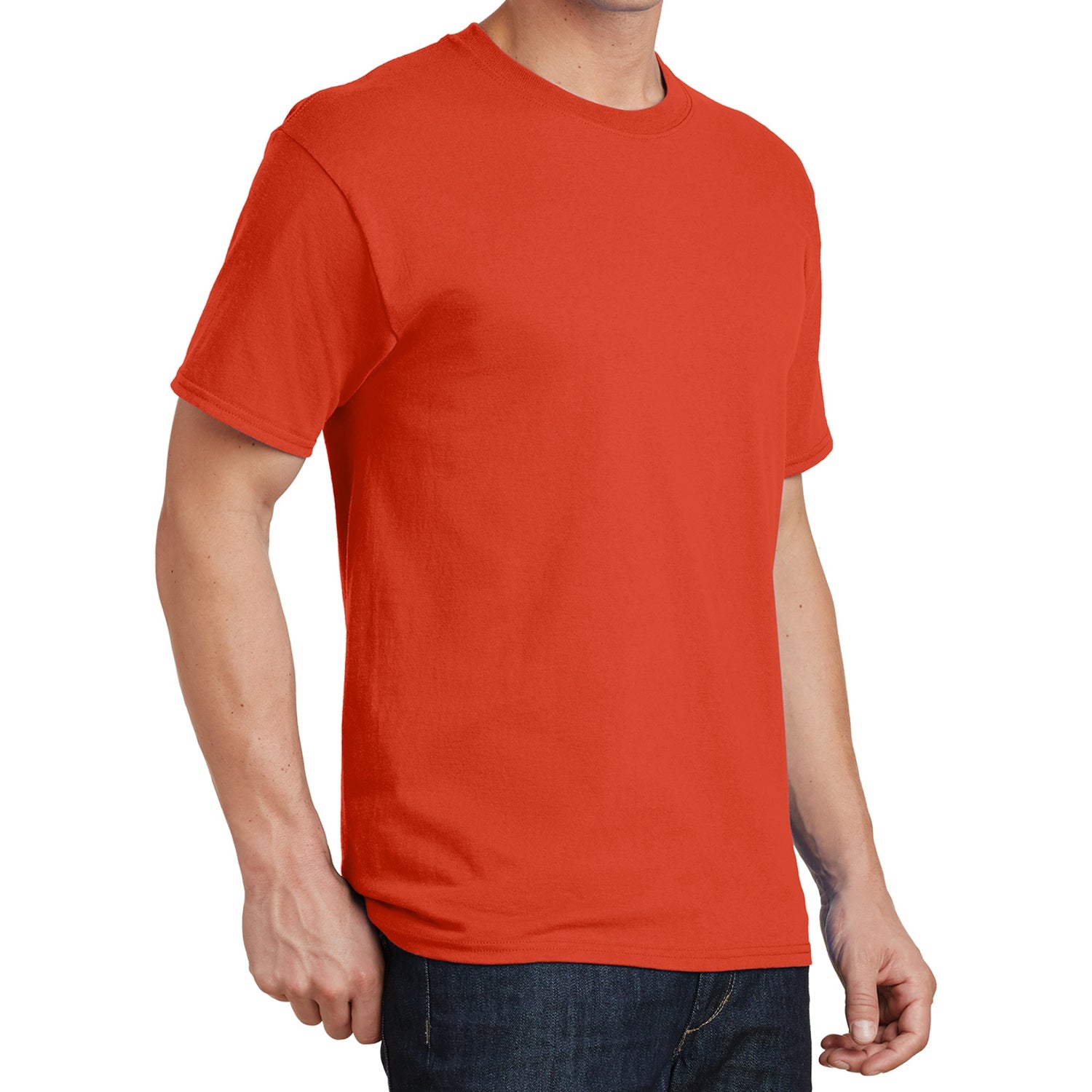 Core Cotton Tee - Orange