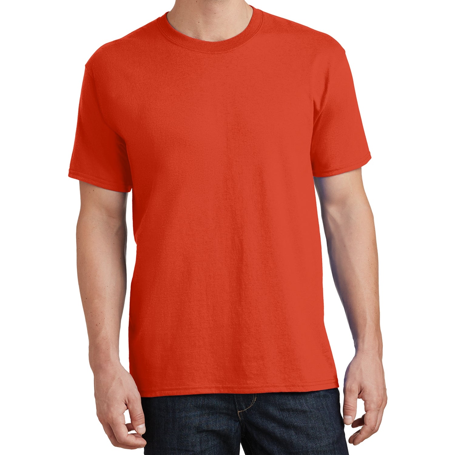 Core Cotton Tee - Orange