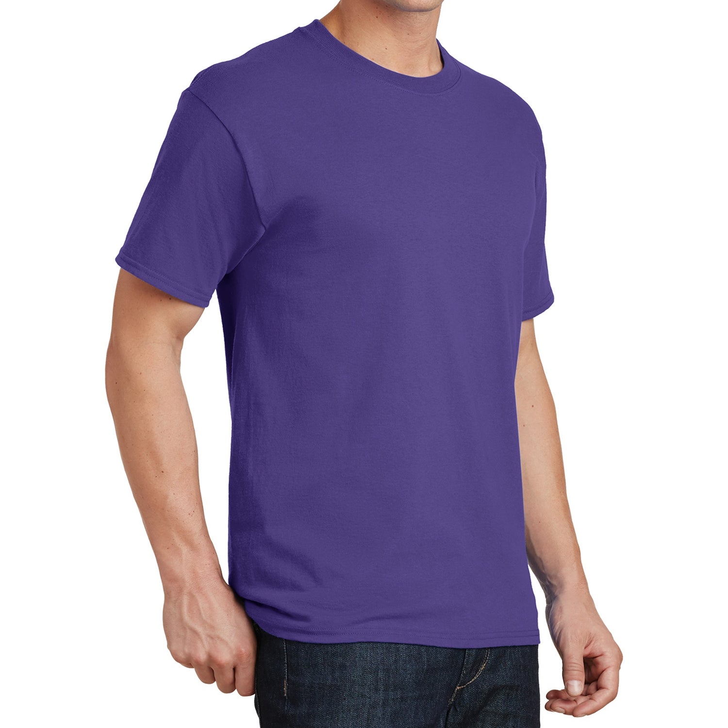 Core Cotton Tee - Purple