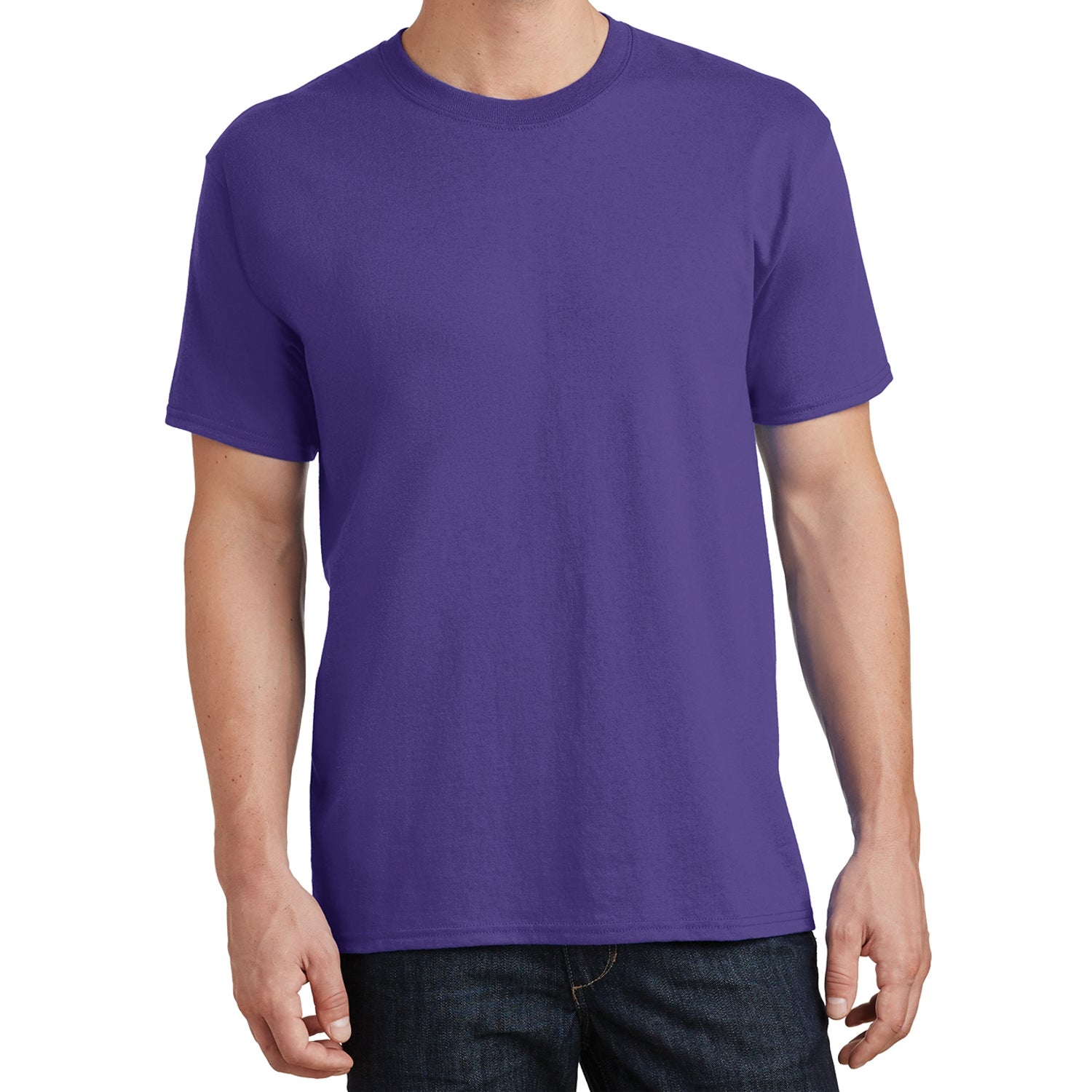 Core Cotton Tee - Purple
