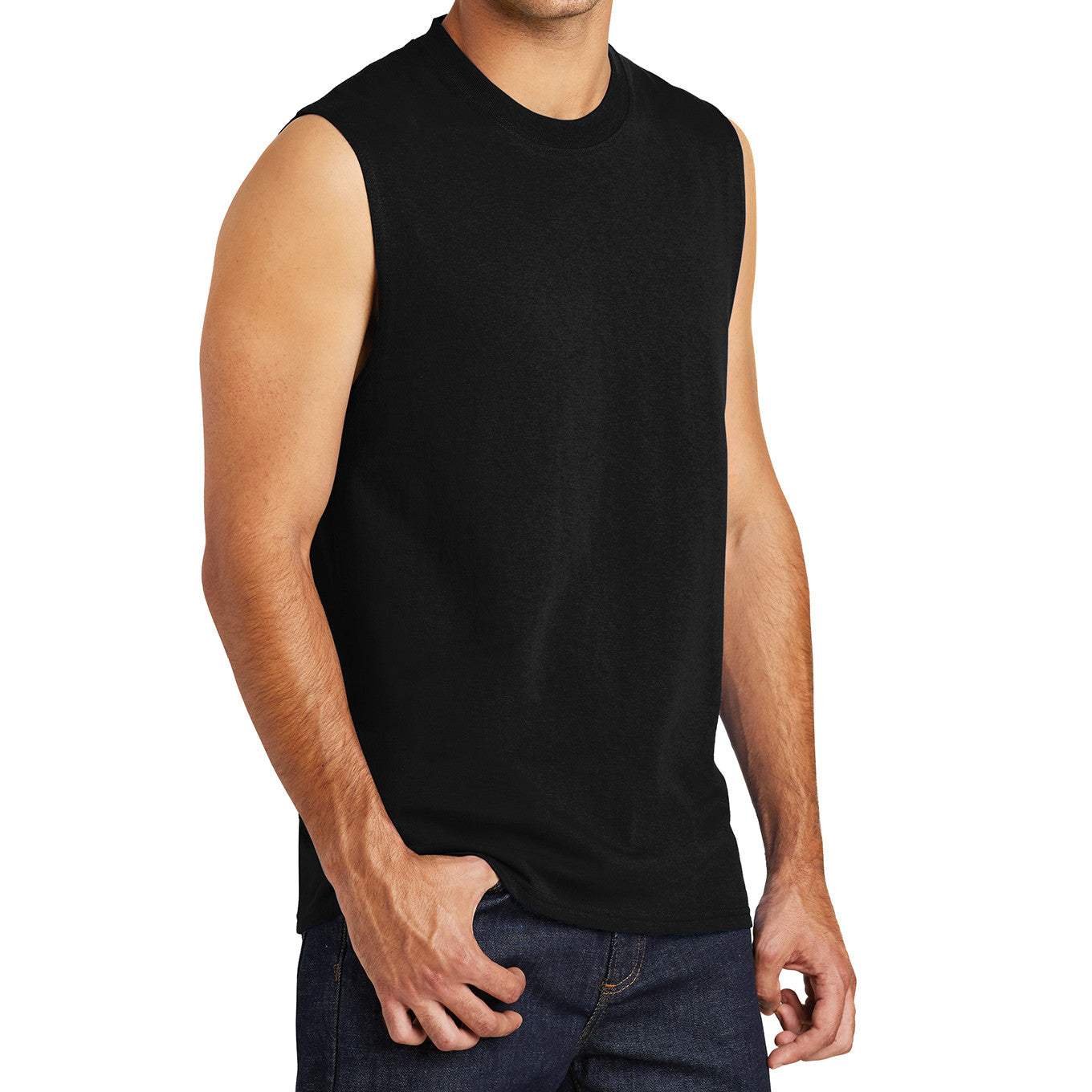 Mafoose Male Cotton Sleeveless Tee Men Athletic Shirts & Tops