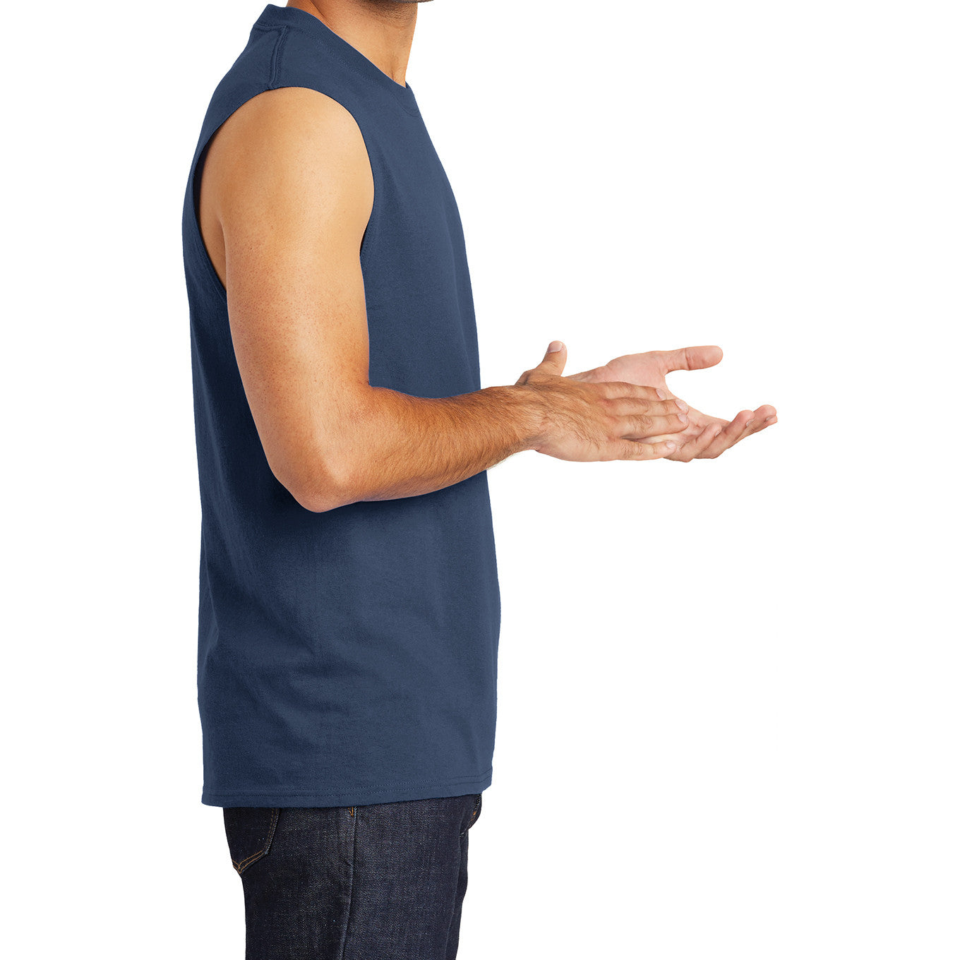 Mafoose Male Cotton Sleeveless Tee Men Athletic Shirts & Tops